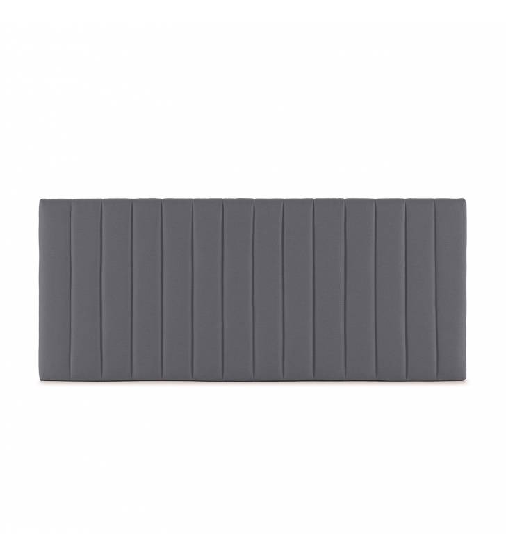 Cabecero Tapizado Eride Gris Oscuro TopMueble 5