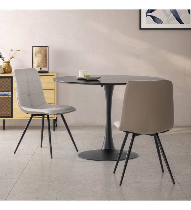 Pack 2 sillas Comedor Zahara color beige 1