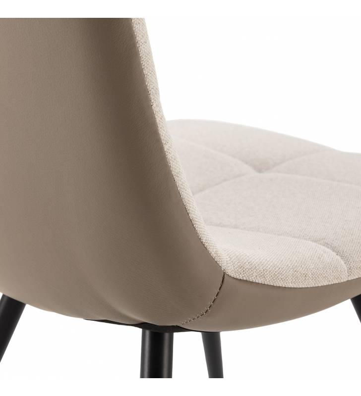 Pack 2 sillas Comedor Zahara color beige 2