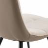 Pack 2 sillas Comedor Zahara color beige 2