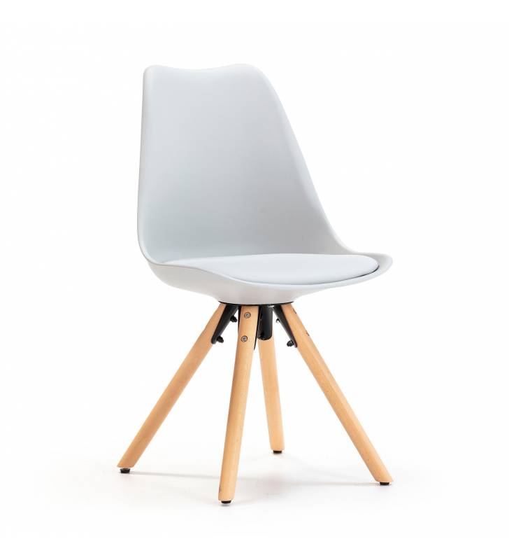 Silla Comedor Gris Jeff Topmueble 1