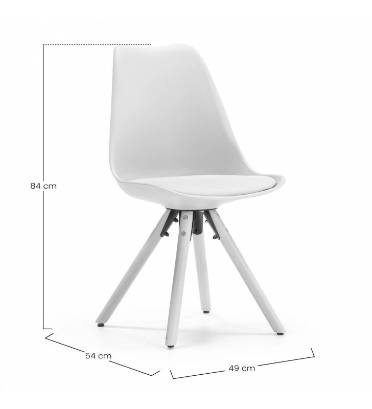 Silla Comedor Gris Jeff Topmueble 5