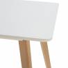 Mesa Comedor Blanca Aranda 80x80 Topmueble 3