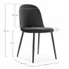 Silla Comedor Negra Maseru Topmueble 6