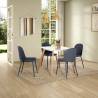 Pack mesa y sillas comedor azul Maseru Topmueble 4