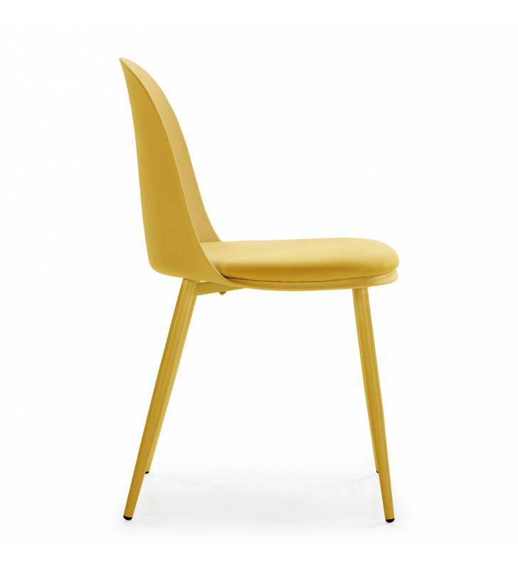 Silla Comedor Mostaza Maseru Topmueble 3