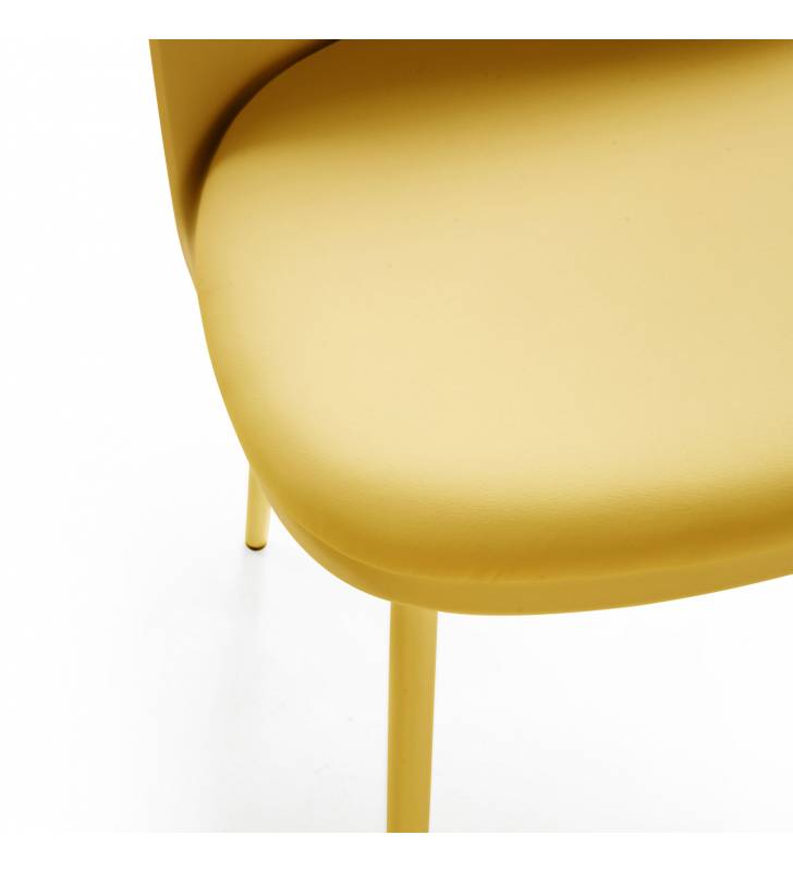 Silla Comedor Mostaza Maseru Topmueble 5