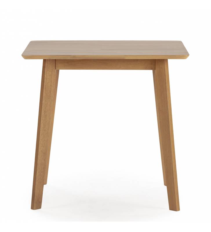 Mesa de Comedor de Madera Roble Polca 80x80 Topmueble 3