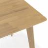 Mesa de Comedor de Madera Roble Polca 80x80 Topmueble 4