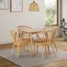 Conjunto Mesa y Sillas Comedor Roble Mura Topmueble 3