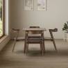 Conjunto Mesa y Sillas Comedor Nogal Venus Topmueble 4