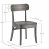 Silla Comedor Nogal Noel Topmueble 6