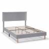 Cama Tapizada Gris Claro Lorence Topmueble 1