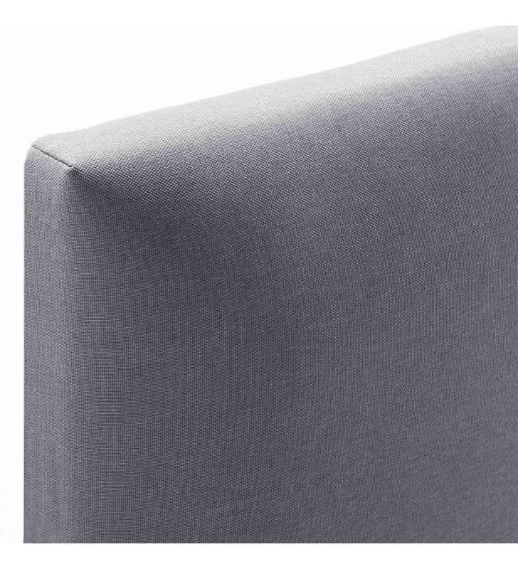 Cama Tapizada Gris Oscuro Lorence Topmueble 7