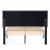 Cama Tapizada Gris Oscuro Rouse Topmueble 6