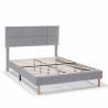 Cama Tapizada Gris Claro Lyria Topmueble 1