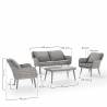 Conjunto de Jardin Ratan Lali 1 Top Mueble 5