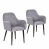 Pack de 2 Sillones Alan de pana Topmueble 1