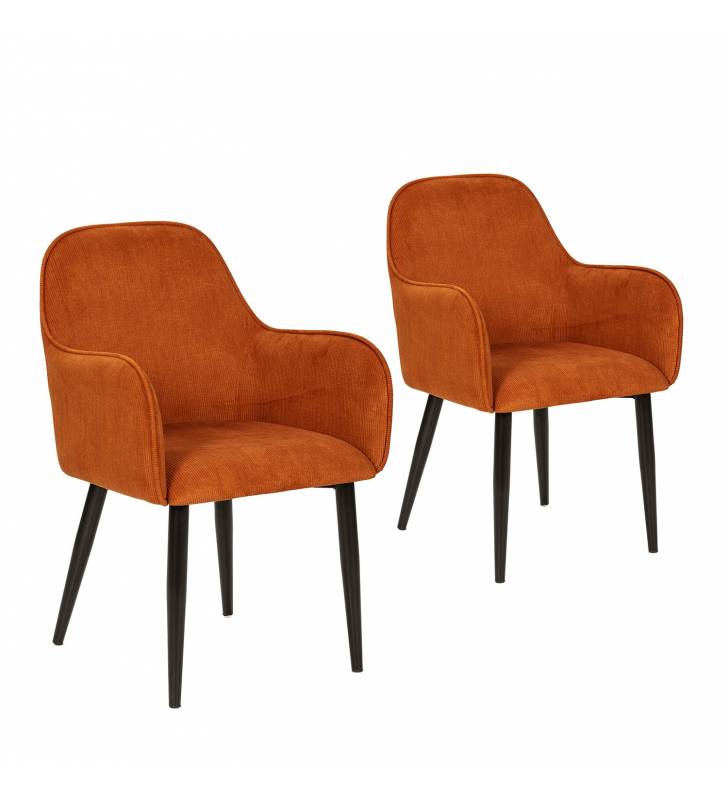 Pack de 2 Sillones Alan de pana Topmueble 9