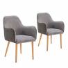 Pack de 2 Sillones Lliria de pana Topmueble 5