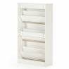 Mueble zapatero 3 puertas Mango color blanco 4