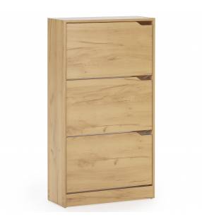 Mueble zapatero 3 puertas Mango color naturale 3