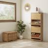 Zapatero Mango 4 puertas naturale