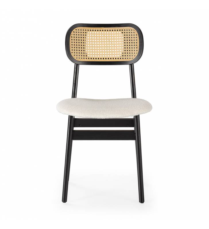 Silla Nobu Borreguito pack de 2 color negro 2