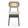Silla Nobu Borreguito pack de 2 color negro 2