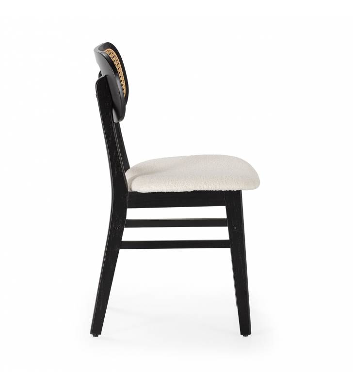 Silla Nobu Borreguito pack de 2 color negro 4