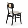 Silla Nobu Borreguito pack de 2 color negro 3
