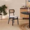 Silla Nobu Borreguito pack de 2 color negro