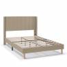 Cama Tapizada Beige Noruega Topmueble 2