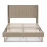 Cama Tapizada Beige Noruega Topmueble 3