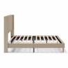 Cama Tapizada Beige Noruega Topmueble 4