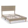 Cama Tapizada Beige Lyria Topmueble 2