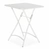 Mesa plegable exterior Blanca Cairo Top Mueble 1