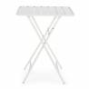 Mesa plegable exterior Blanca Cairo Top Mueble 2