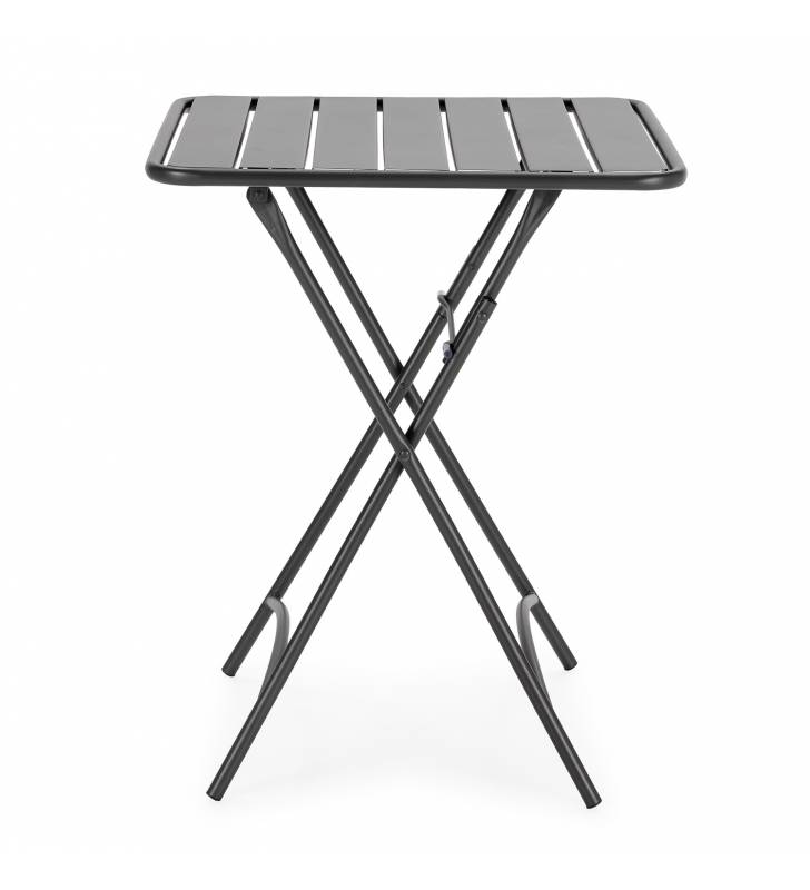 Mesa plegable exterior Negro Cairo Top Mueble 2