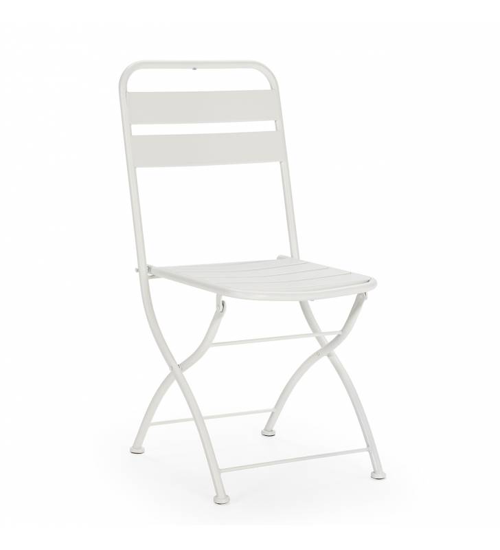 Sillas plegables exterior Blanco Cairo Top Mueble 1