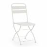 Sillas plegables exterior Blanco Cairo Top Mueble 1