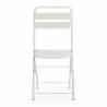 Sillas plegables exterior Blanco Cairo Top Mueble 2