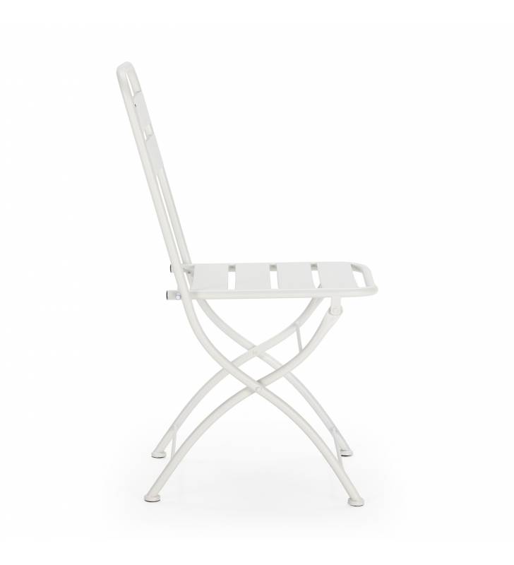 Sillas plegables exterior Blanco Cairo Top Mueble 3