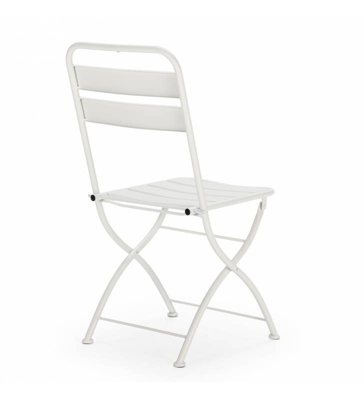 Sillas plegables exterior Blanco Cairo Top Mueble 4