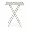 Mesa plegable exterior Gris Claro Cairo Top Mueble 2