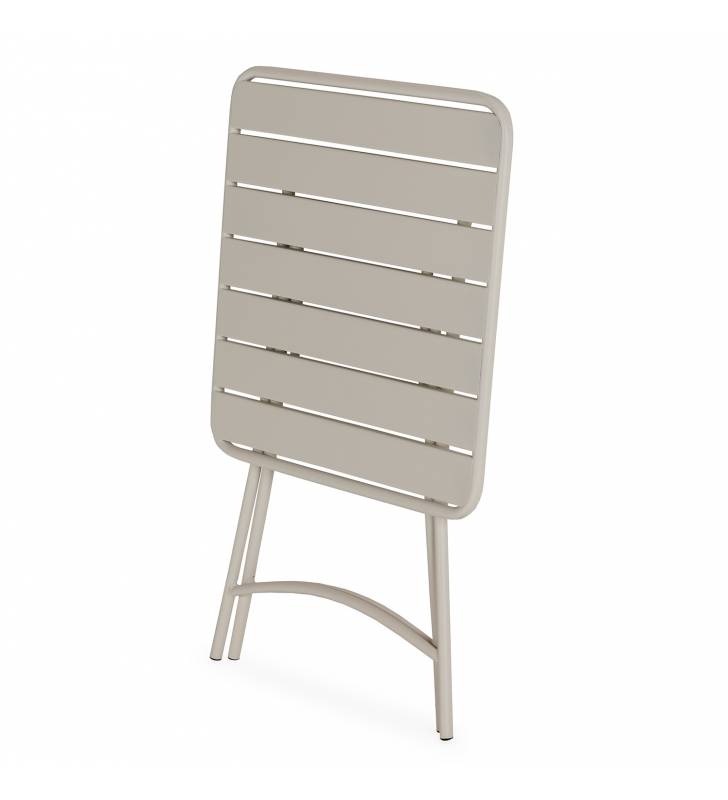 Mesa plegable exterior Gris Claro Cairo Top Mueble 3