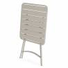 Mesa plegable exterior Gris Claro Cairo Top Mueble 3