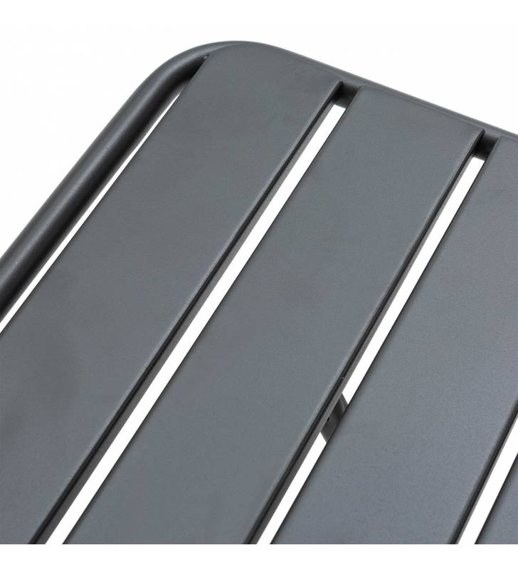 Mesa plegable exterior Negro Cairo Top Mueble 4