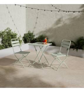 Mesa plegable exterior Verde Cairo Top Mueble