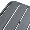 Mesa plegable exterior Negro Cairo Top Mueble 4
